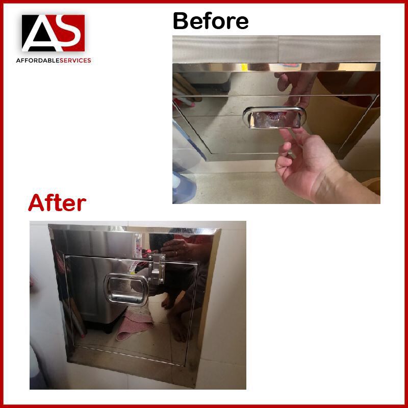 Unlock & Install Rubbish Chute Latch In Ang Mo Kio - Affordable Rubbish ...